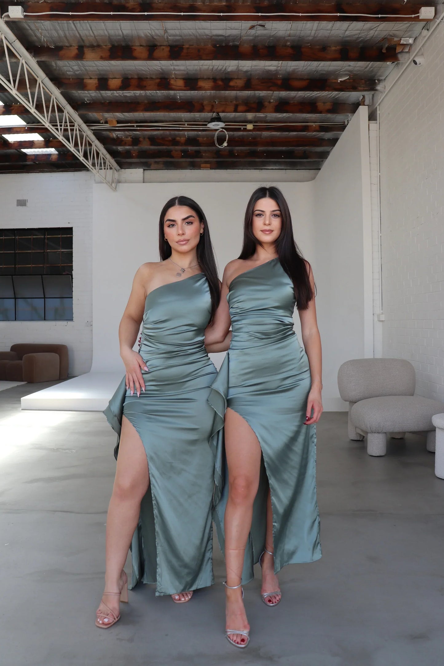 Flora Maxi Dress - Sage 11658 - G13