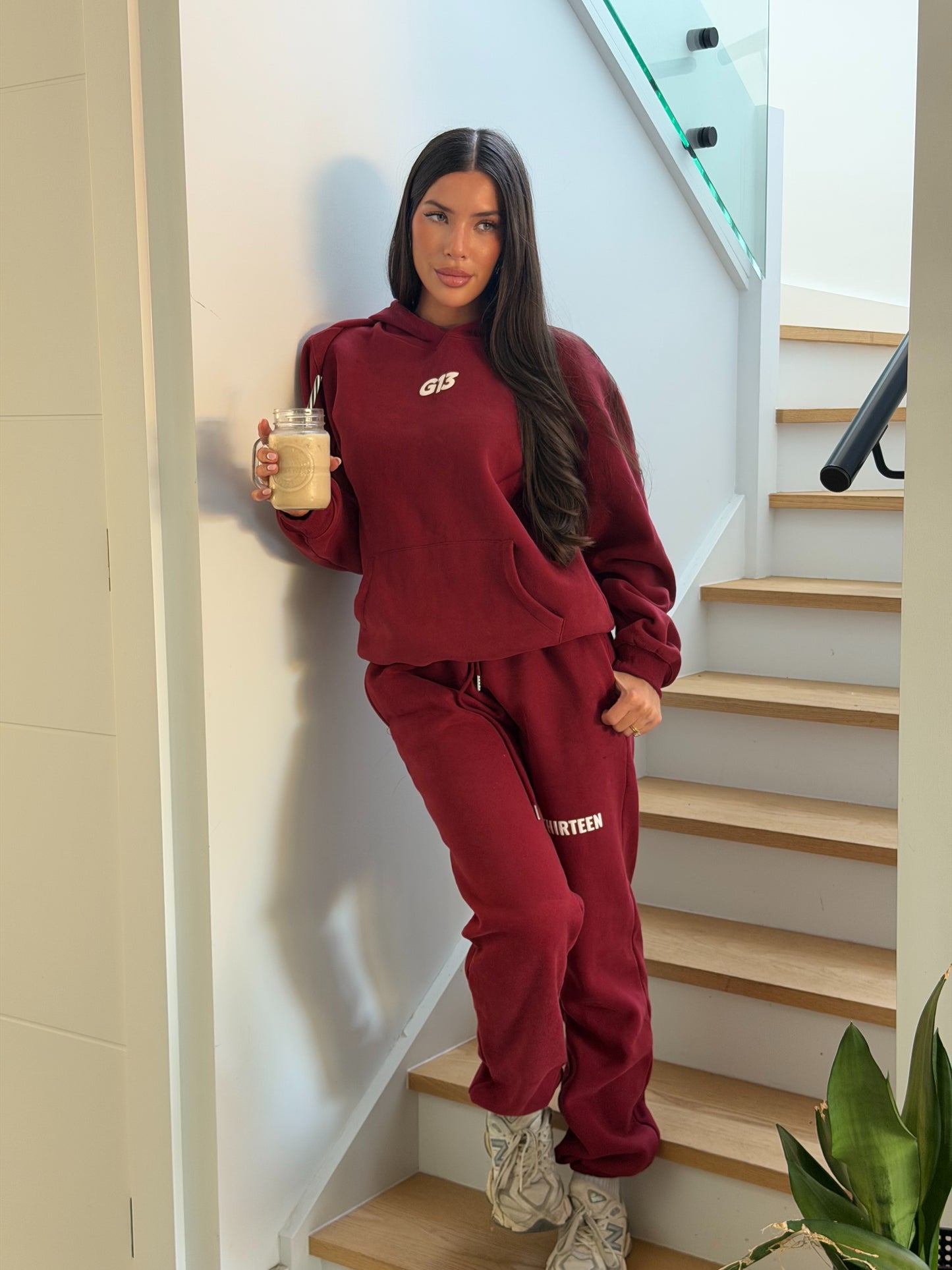 VOL.8 Unisex Sweatpants Red