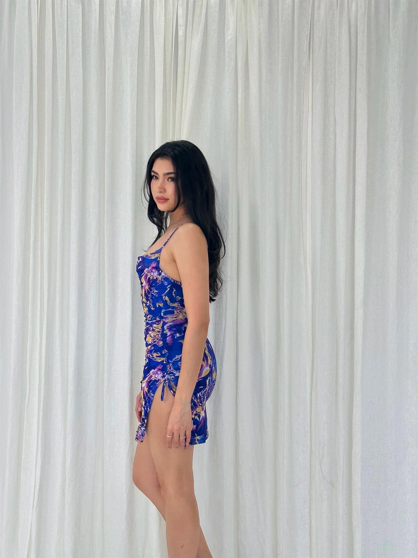 Love Galore Mini Dress - Blue 1257 - G13