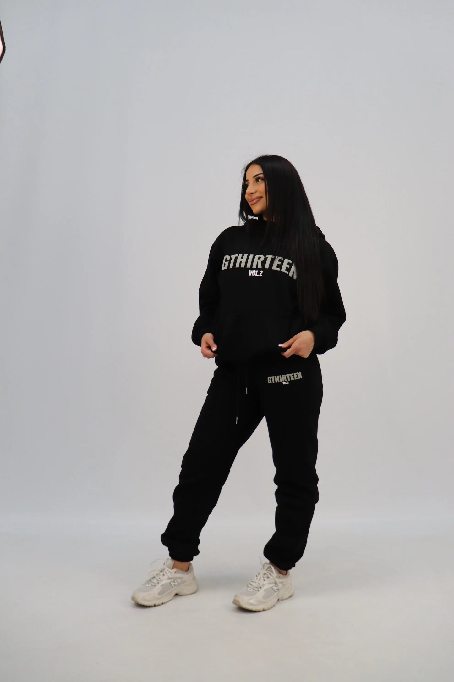 VOL.2 Unisex Sweatpants Black - G13
