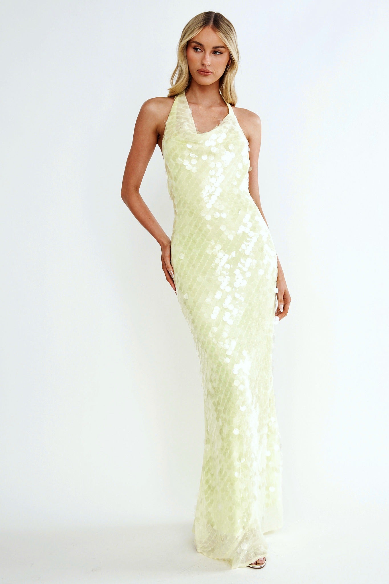 Peyton Maxi Dress Butter - 64859