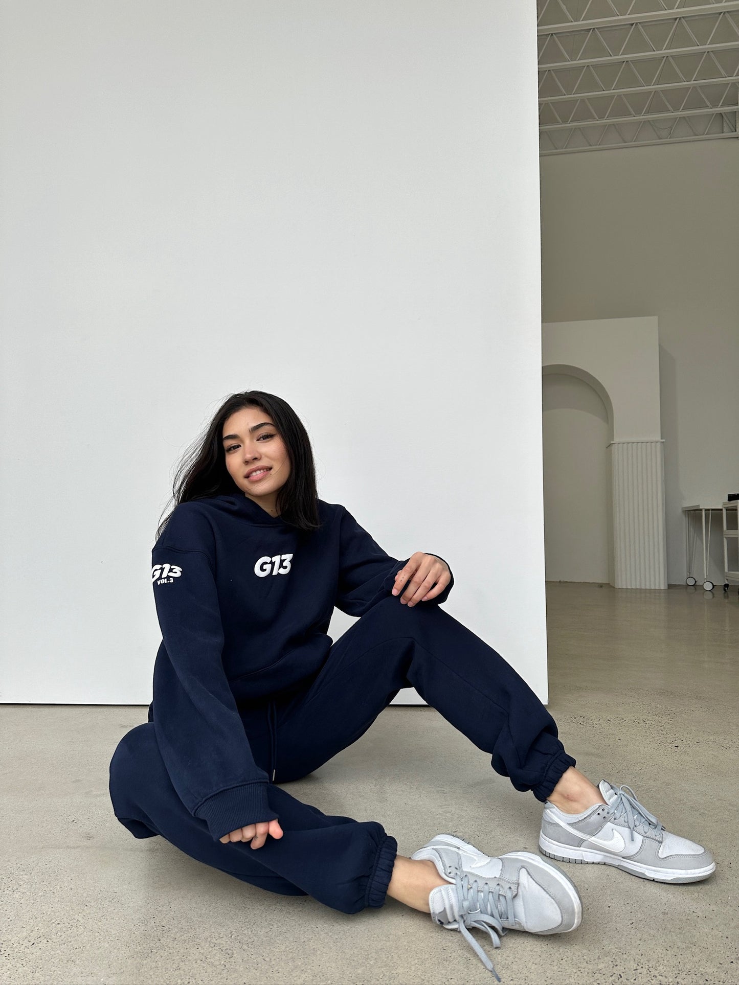 VOL.3 Unisex Hoodie Navy image 1