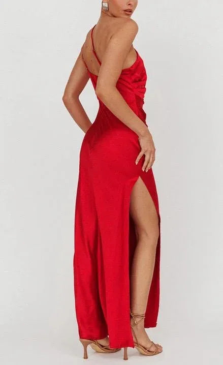 Goddess Maxi Dress Red 6090 - G13