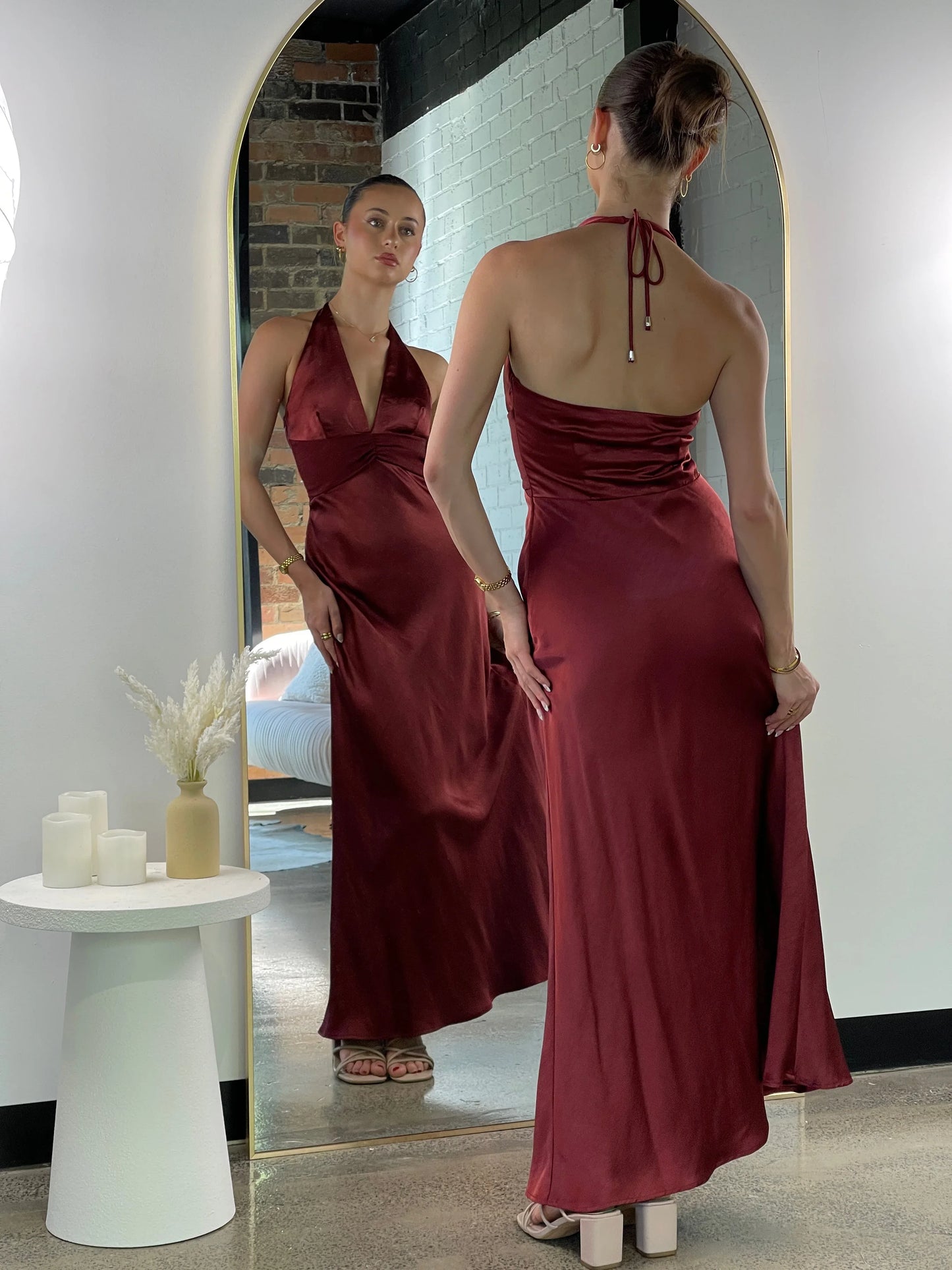 Madeline Maxi Dress Marone - 1277 - G13