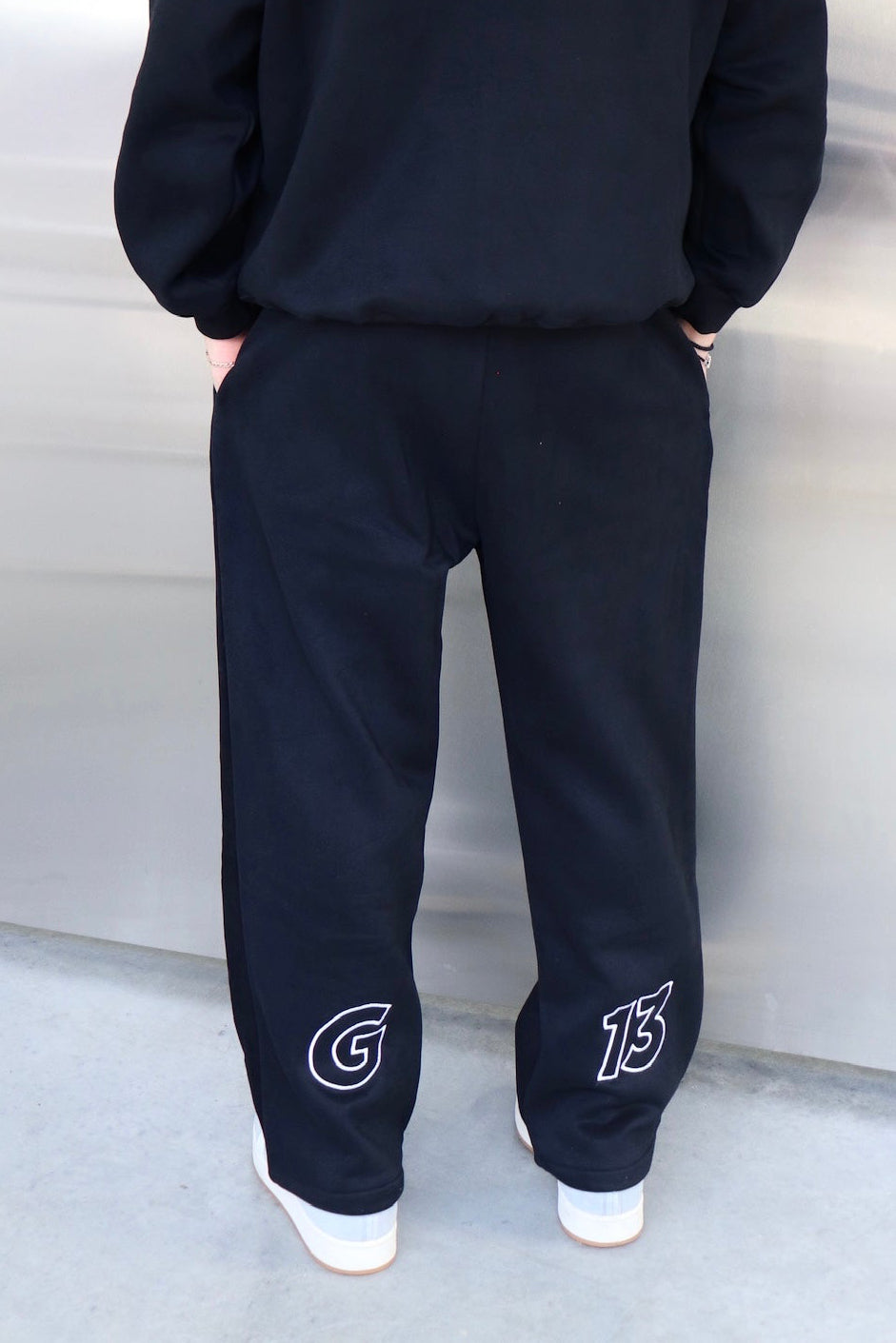 G13 Leisure Straight Leg Pant Black G-13 -1310