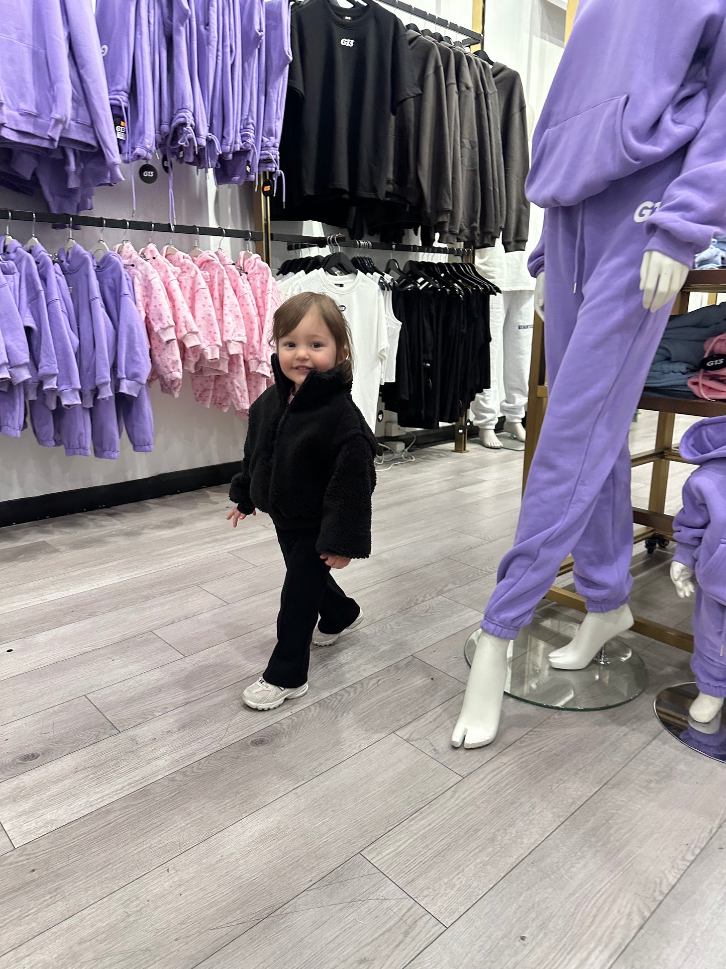 Mini's Midnight Teddy Half Zip