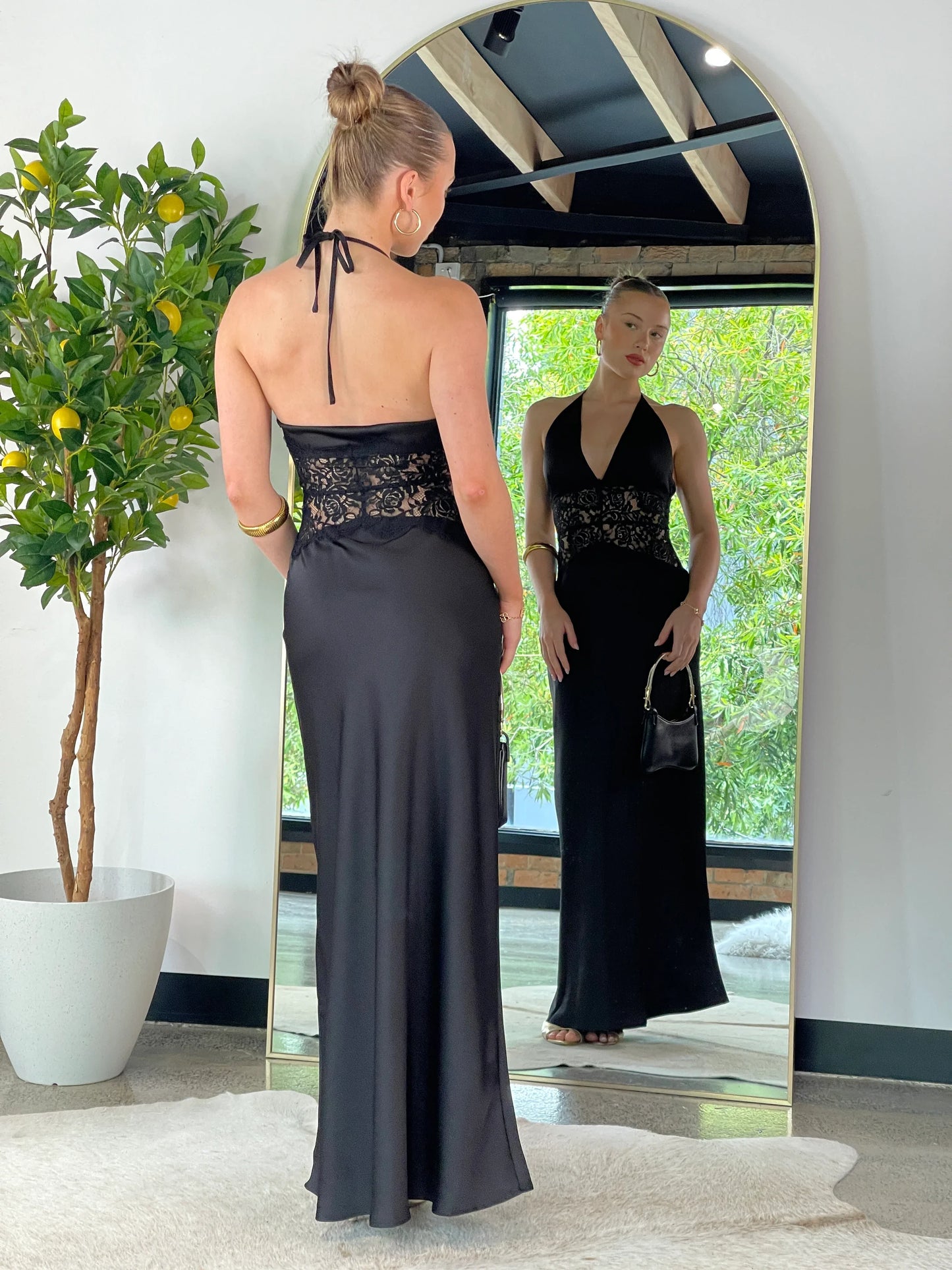 Alessandra Maxi Dress Black - 129963 - G13