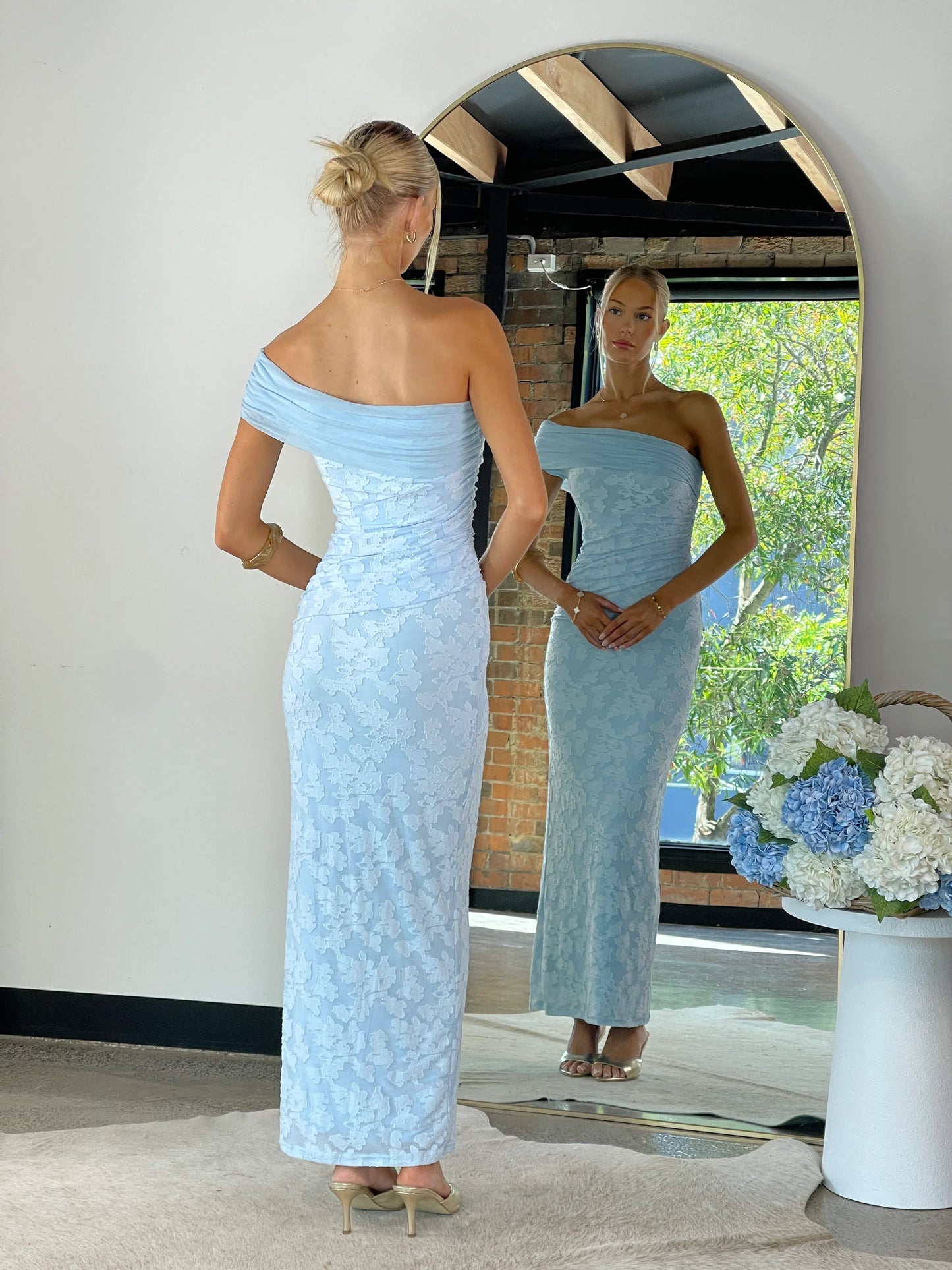 Miranda Maxi Dress Baby Blue - 130091 - G13