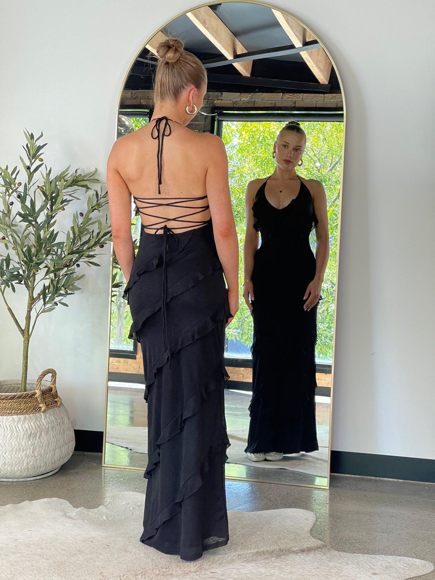 Mia Maxi Dress Black - 130537