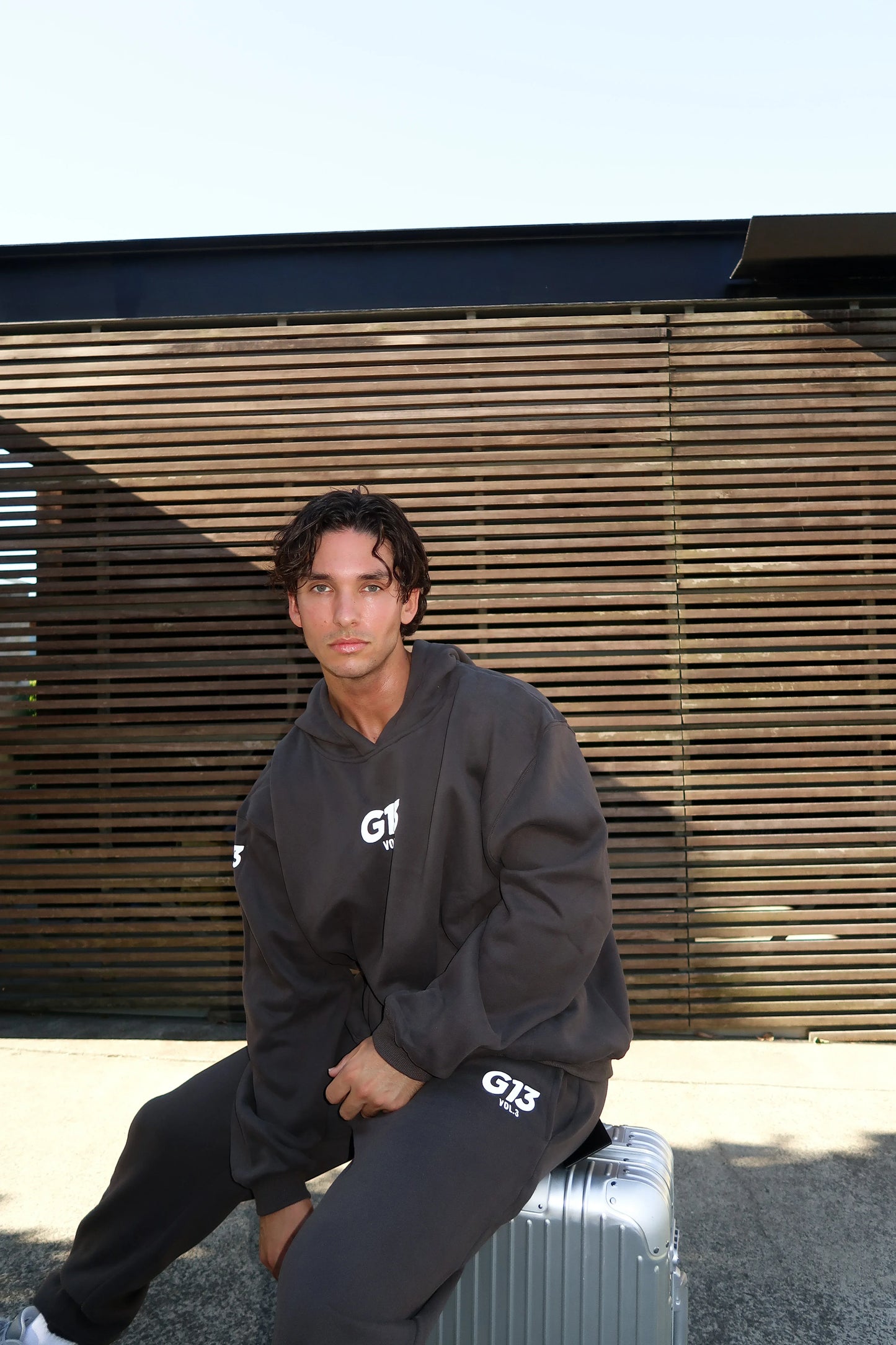 VOL.3 Unisex Hoodie Charcoal - G13