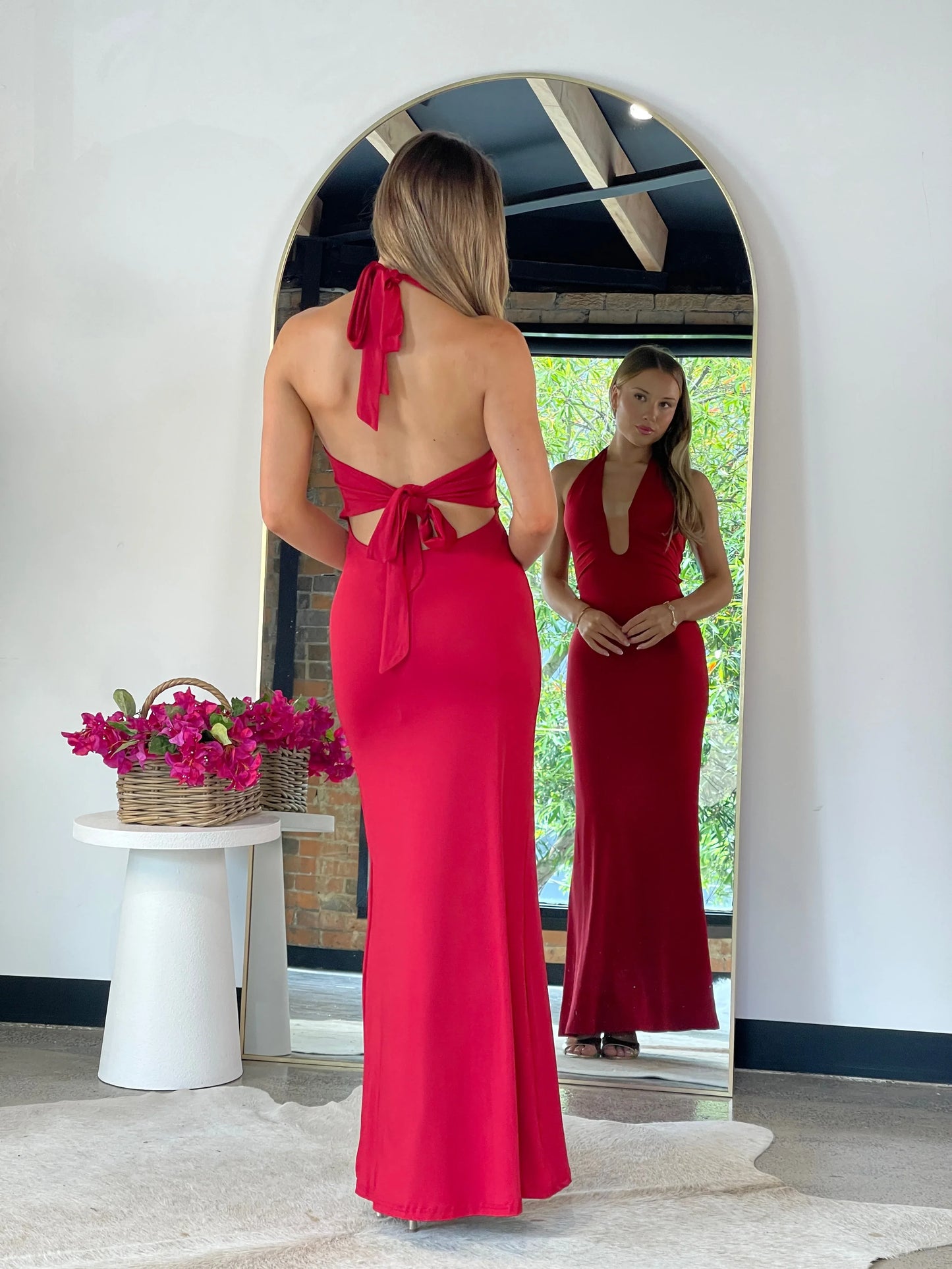 Belle Maxi Dress Red -2335 - G13