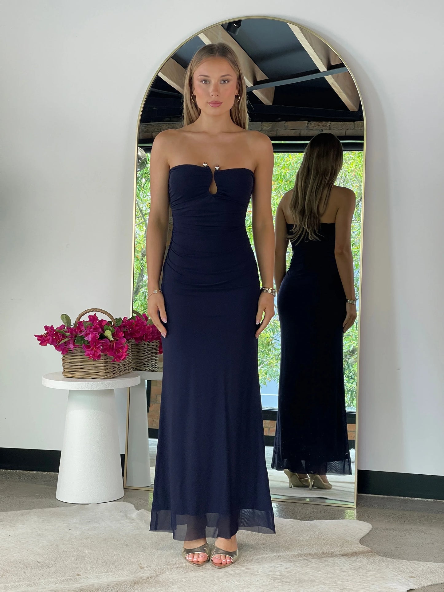 Tara Maxi Dress Navy - 128597 - G13