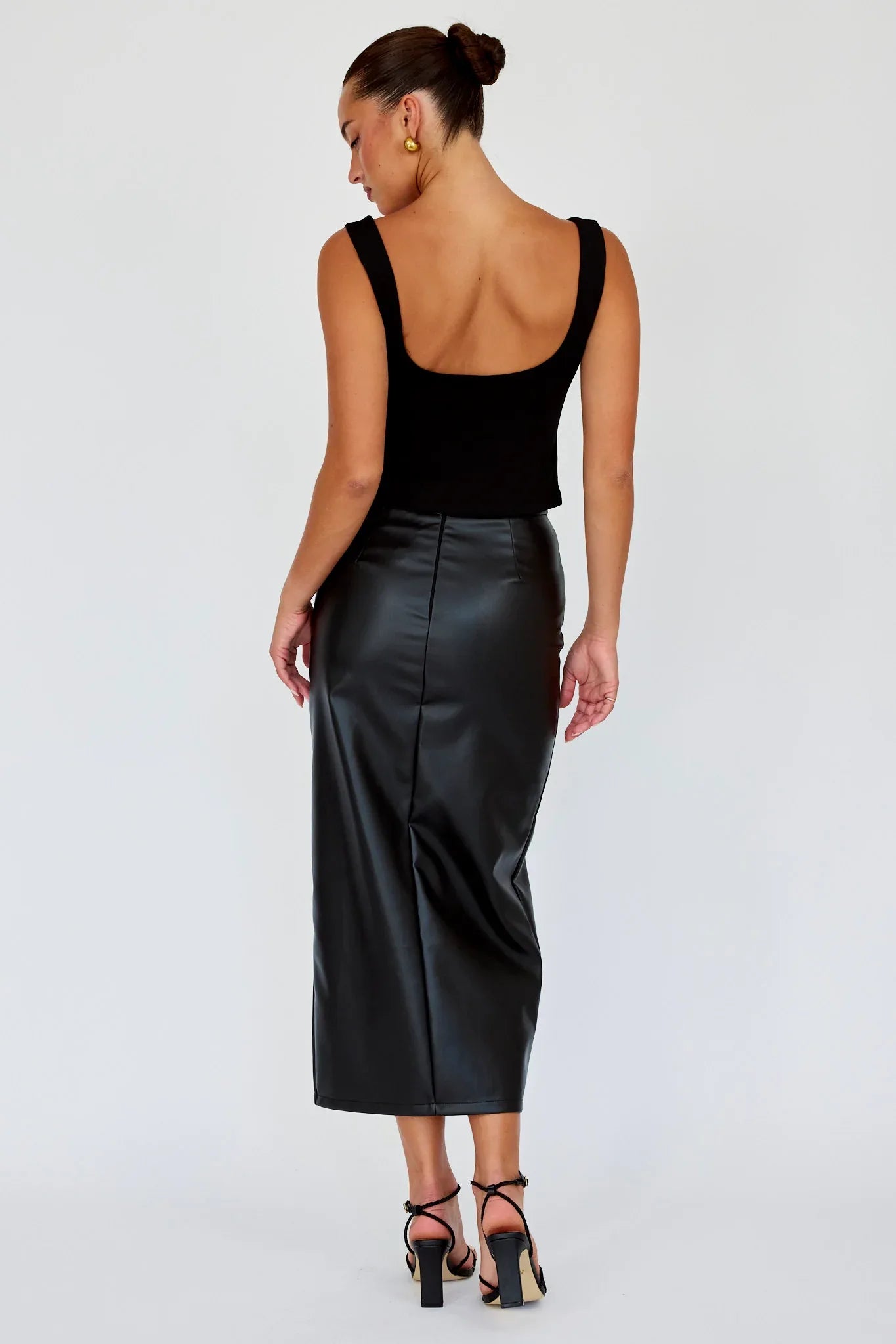 Ariana Maxi Skirt Black - 0295 - G13