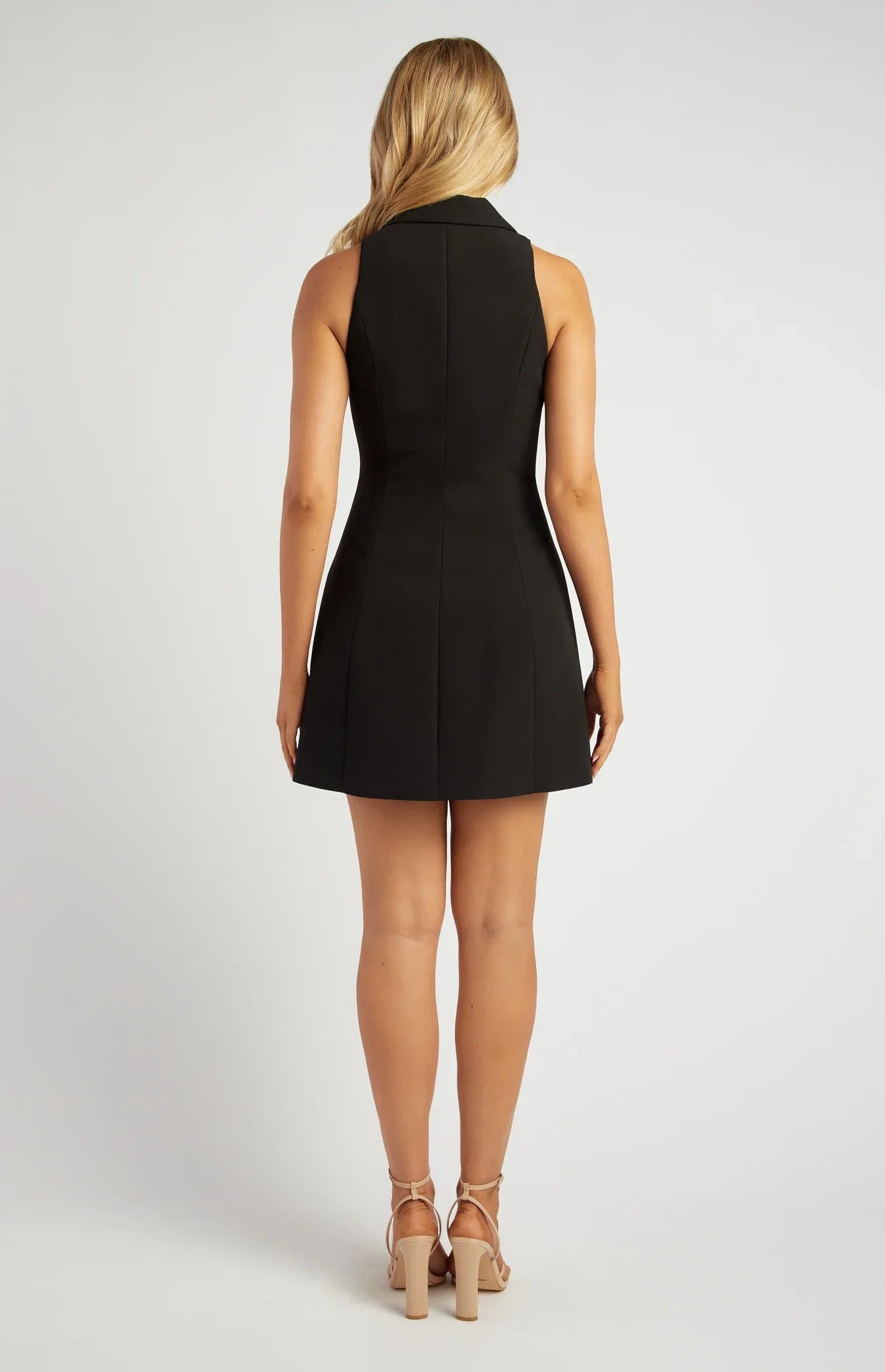 Emma Blazer Mini Dress Black - 1741 - G13
