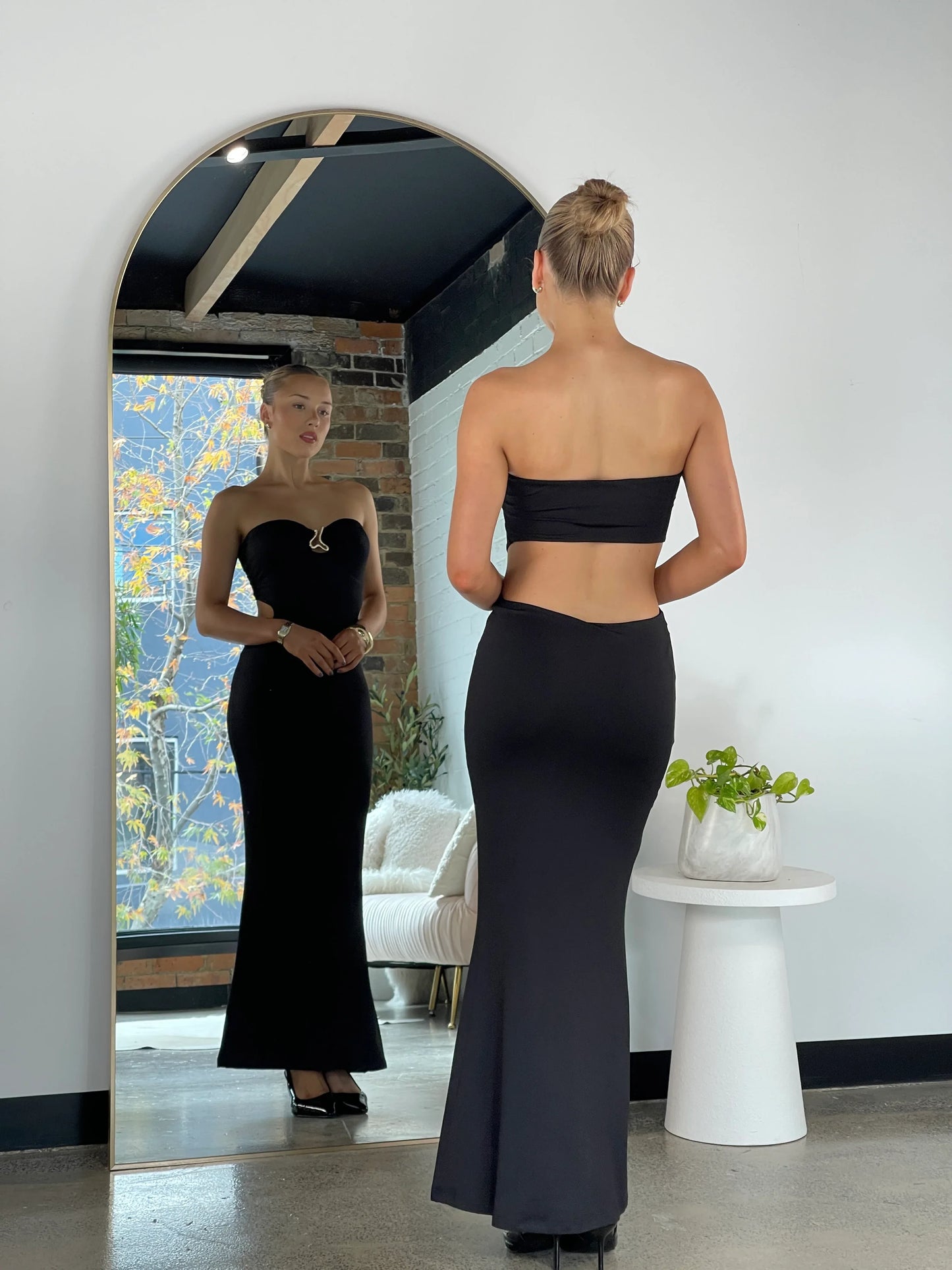 Ilaria Maxi Dress Black - 801 - G13