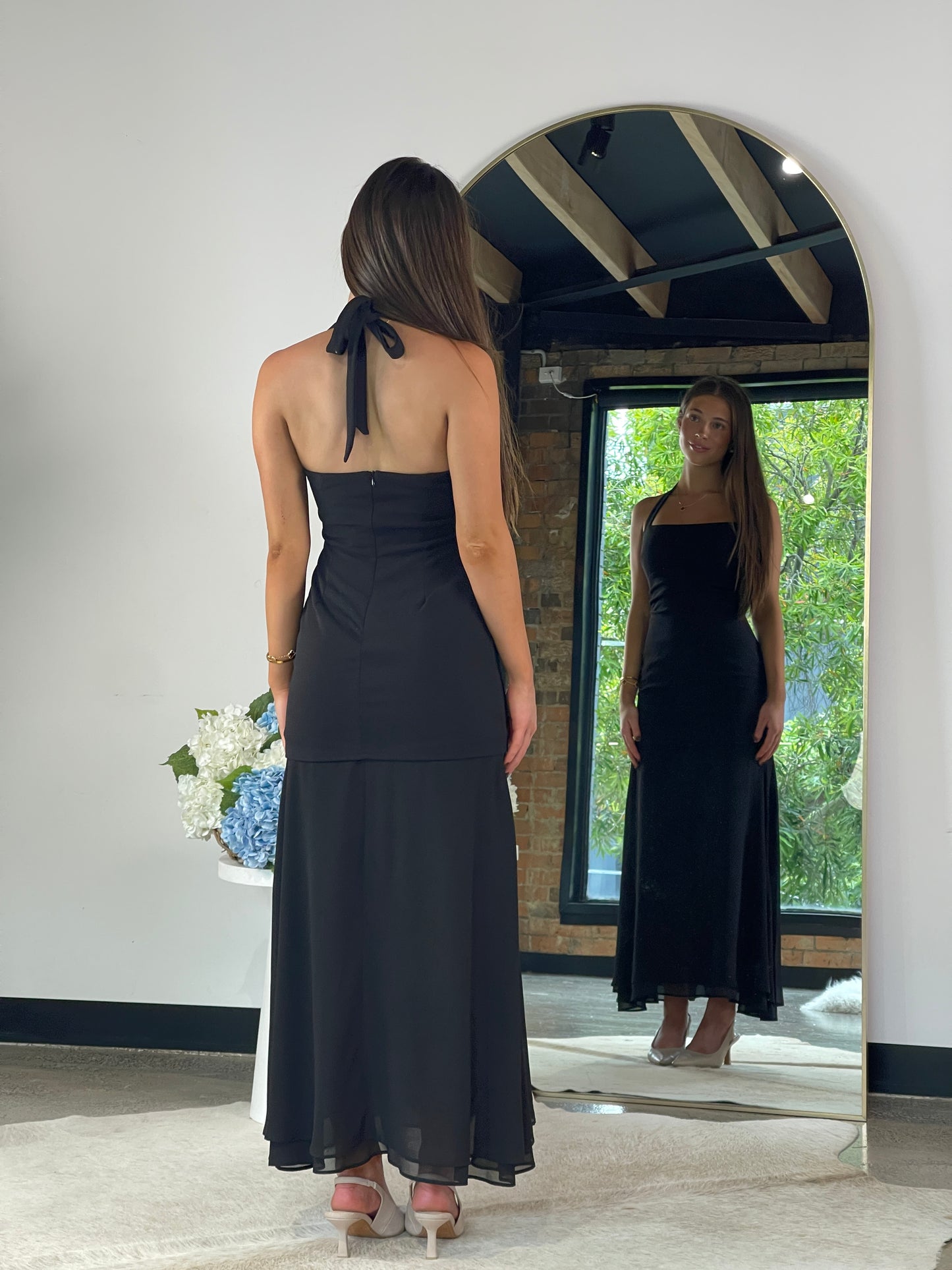 Crystal Maxi Dress Black - 130117