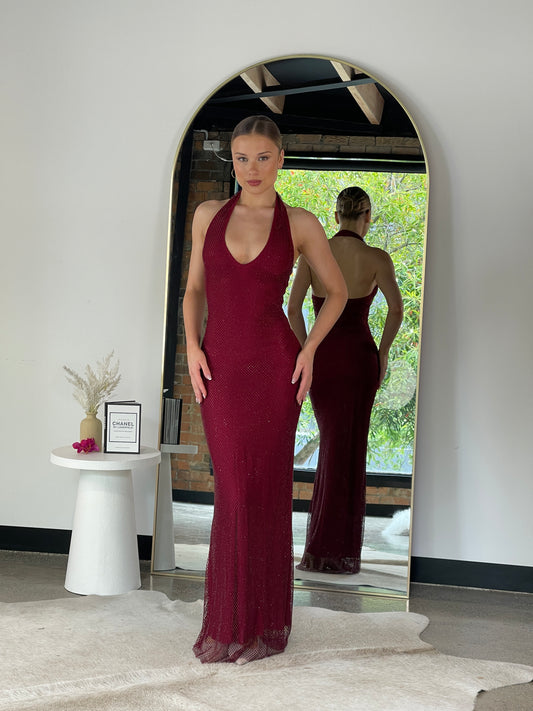 Main Character Maxi Dress Red - 130078