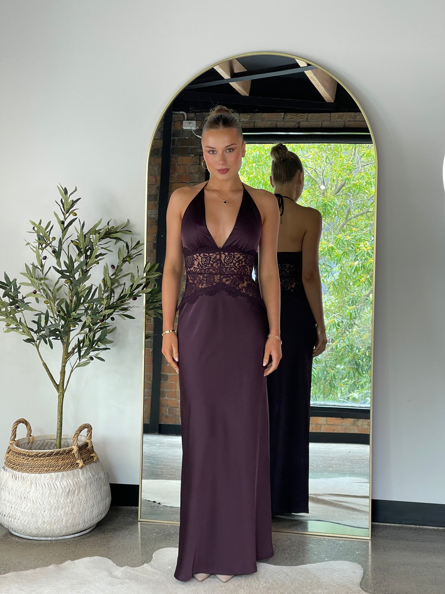 Alessandra Maxi Dress Purple - 129963