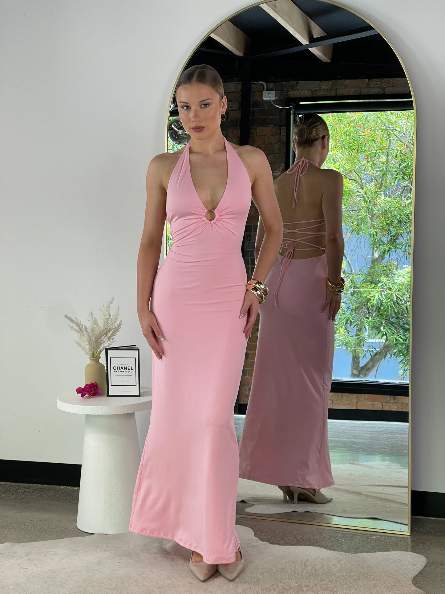 Locked In Maxi Dress Pink - 2196 - G13
