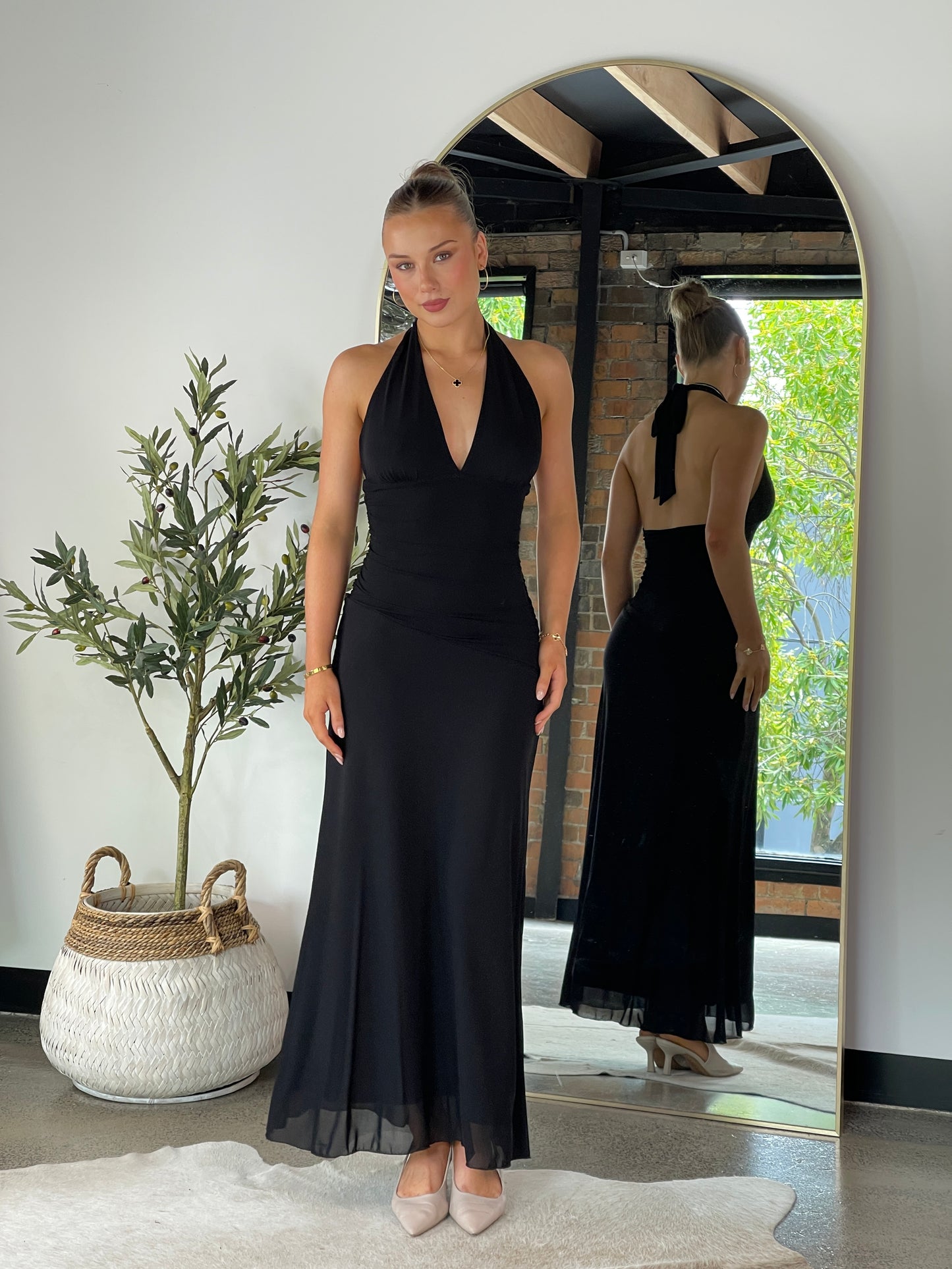 Diana Maxi Dress Black - 130022