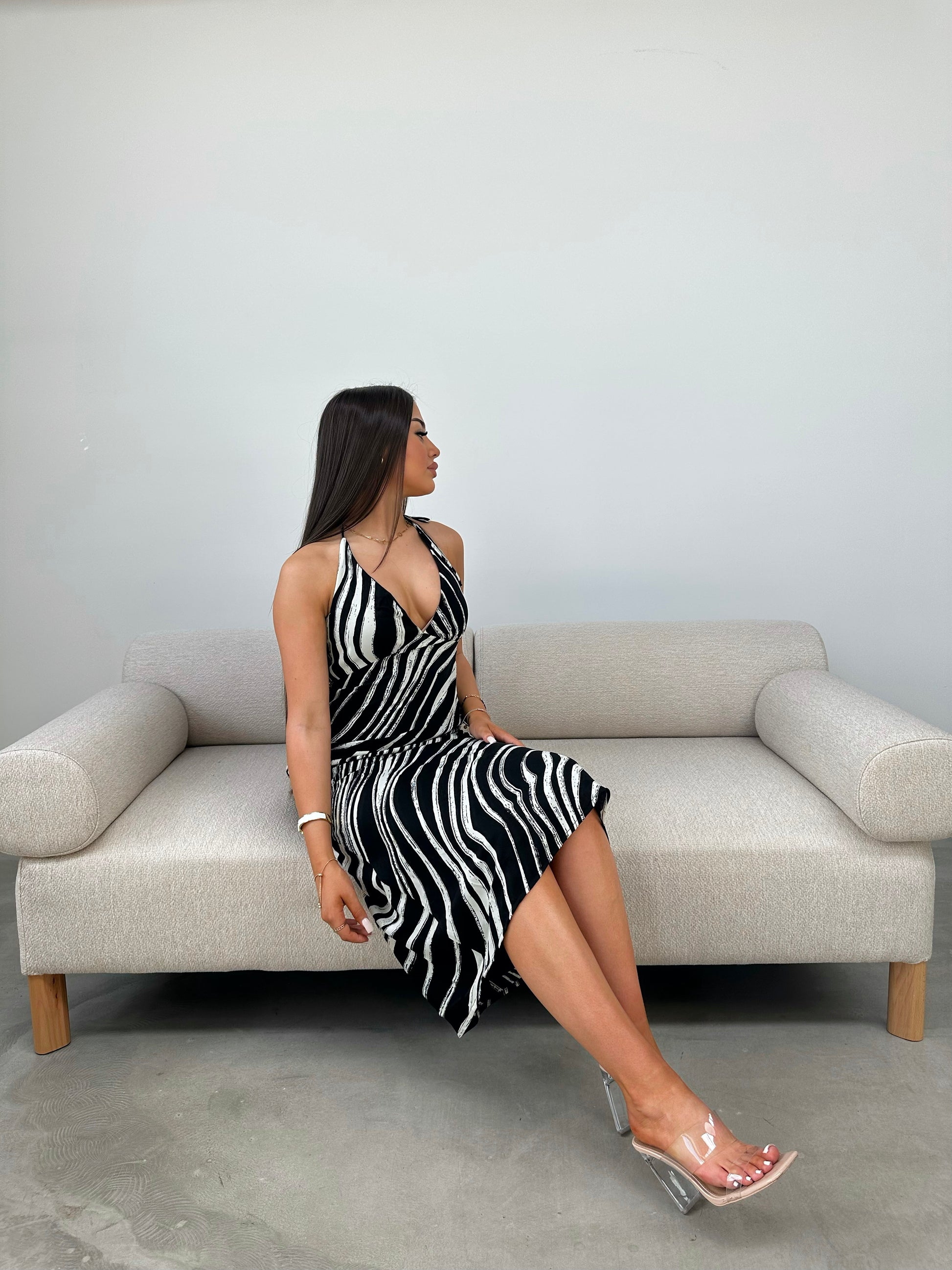 Alisa Midi Dress 8198 image 3