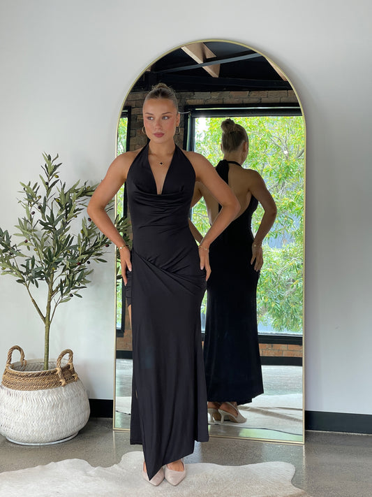 Bridgette Maxi Dress Black - 130564