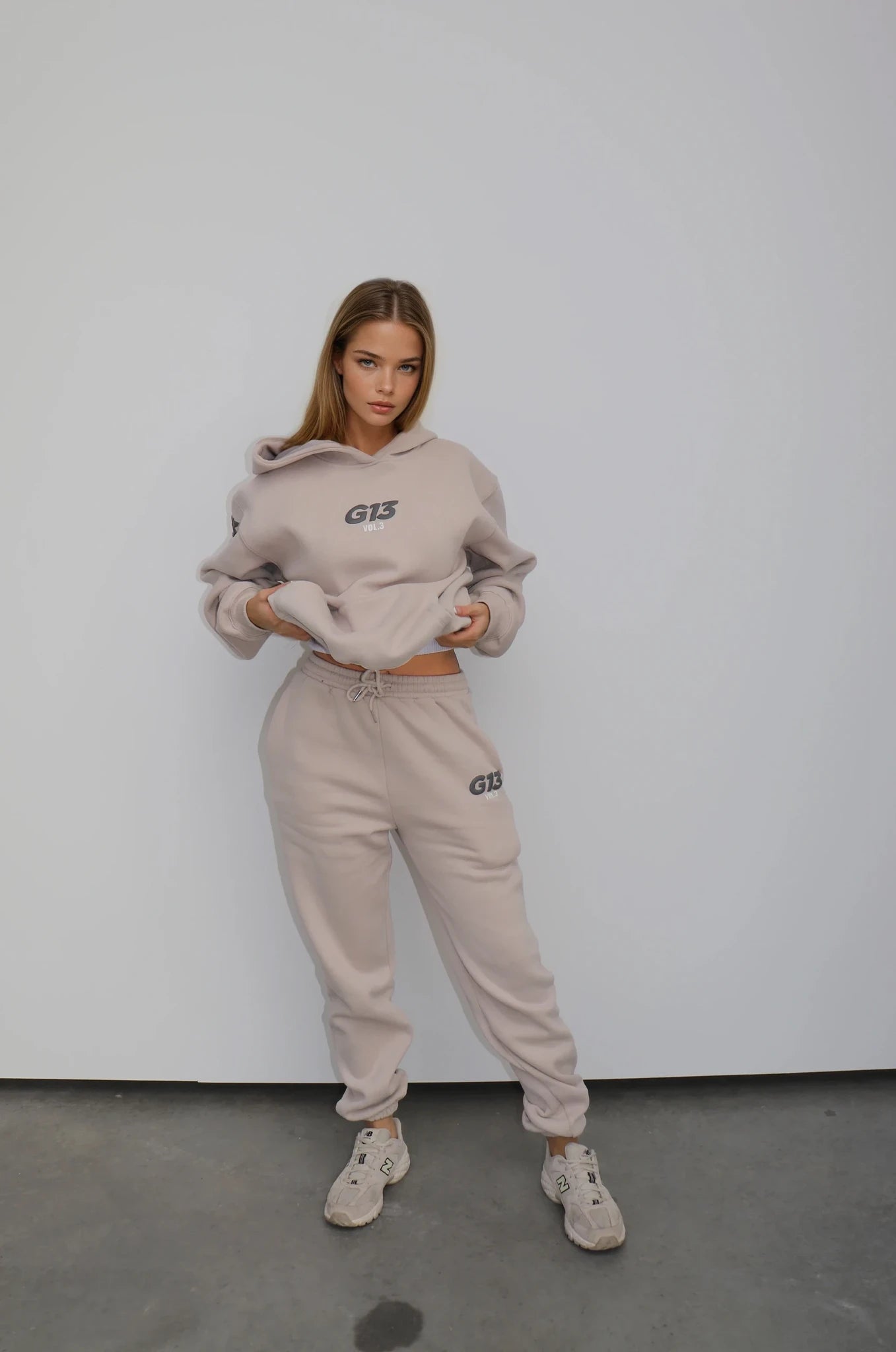 VOL.3 Unisex Hoodie Beige