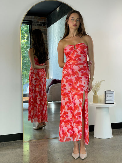 Summer Maxi Dress Pink - 12794 image 0
