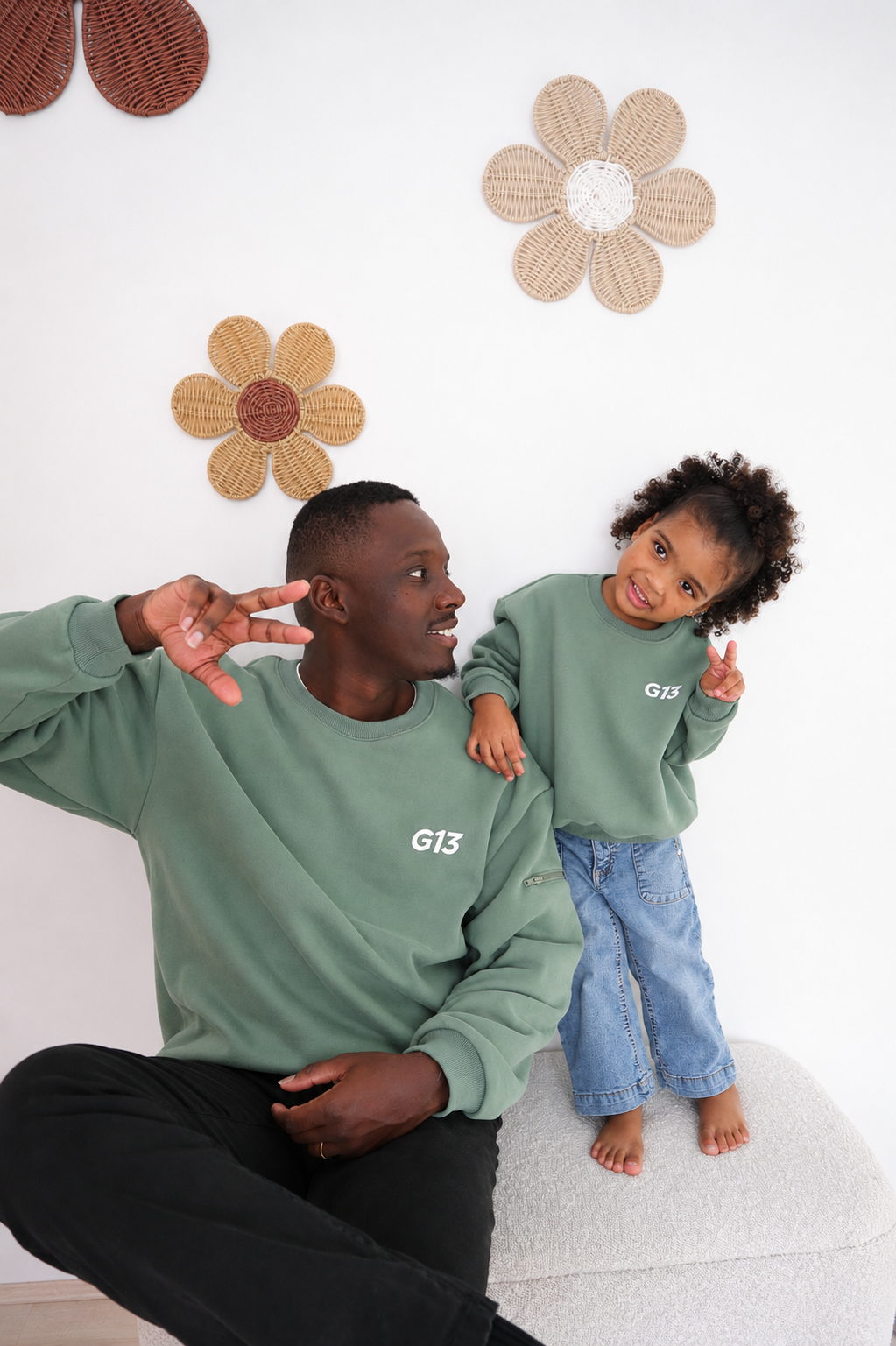 Unisex Crew Khaki
