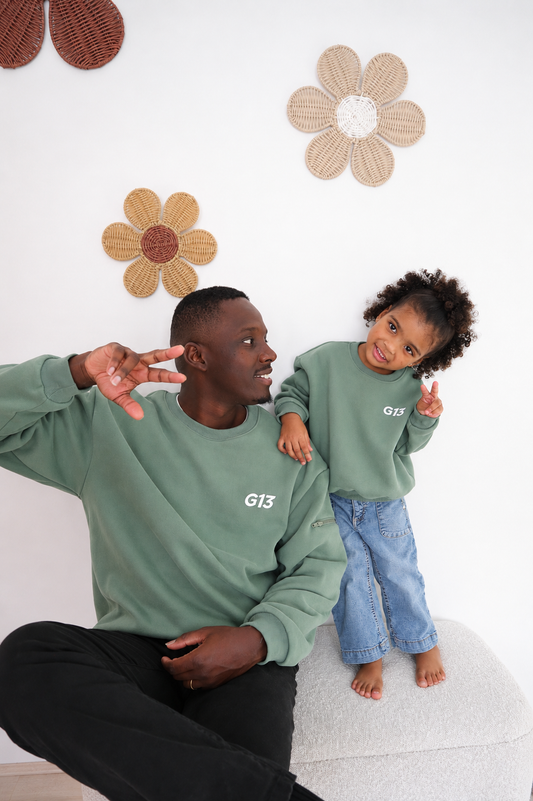 Unisex Crew Khaki