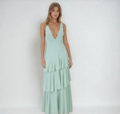 Princess Maxi Dress Ice - 0245 - G13