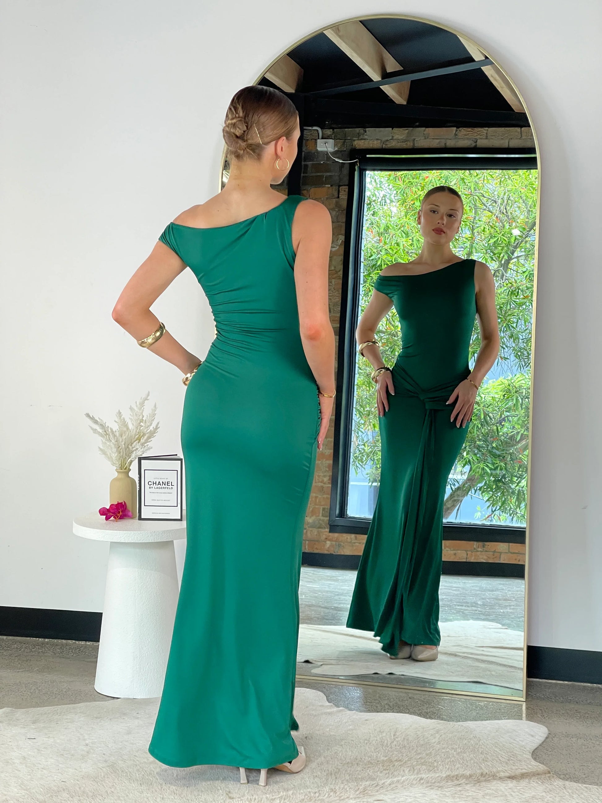 Pia Maxi Dress Green - 130262 - G13