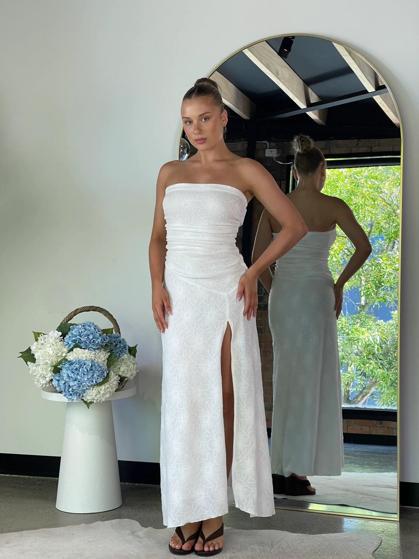 Valentina Maxi Dress White - 12538 - G13