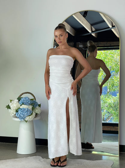 Valentina Maxi Dress White - 12538 - G13