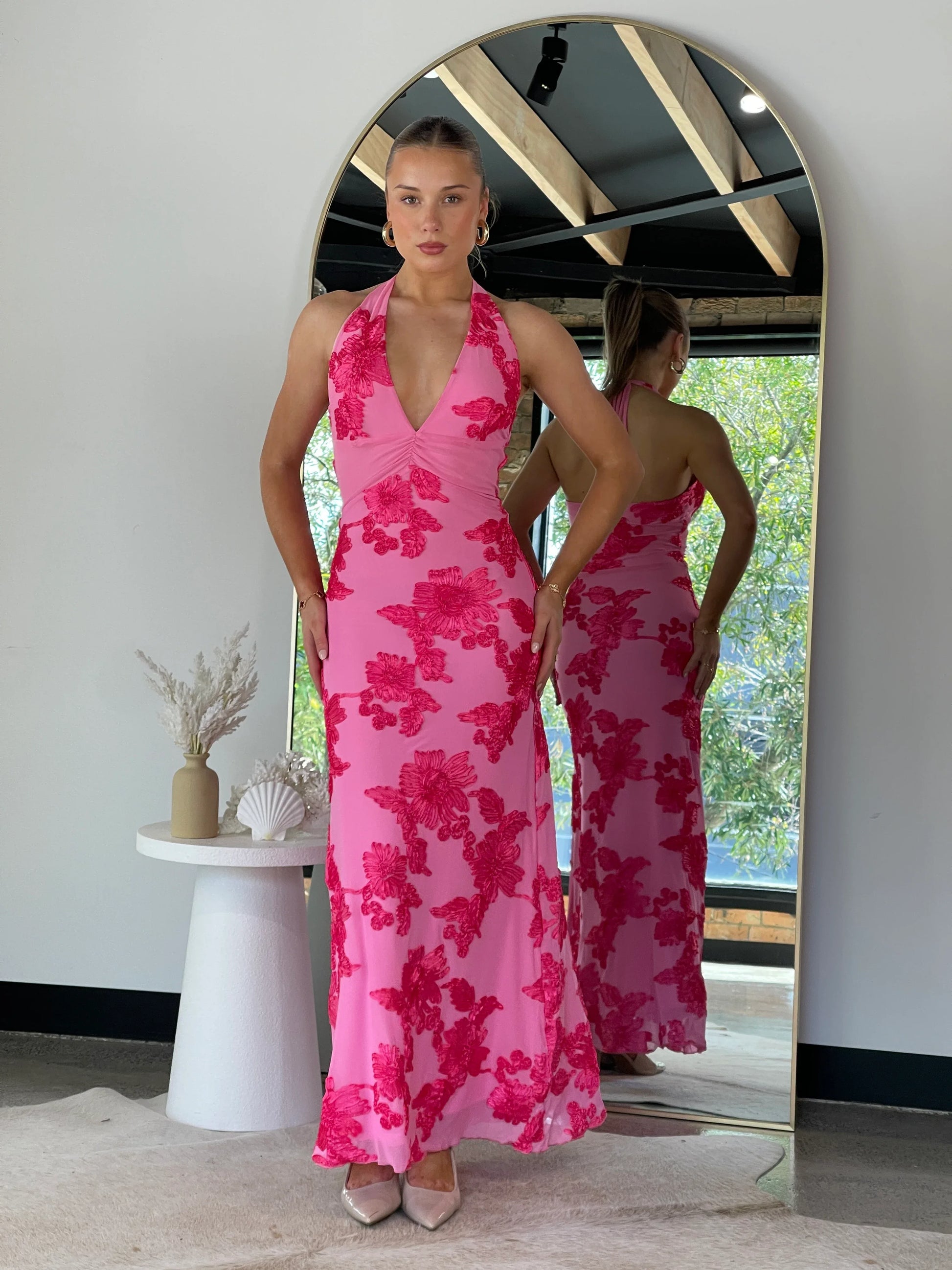 Mina Maxi Dress Pink - 127734 - G13