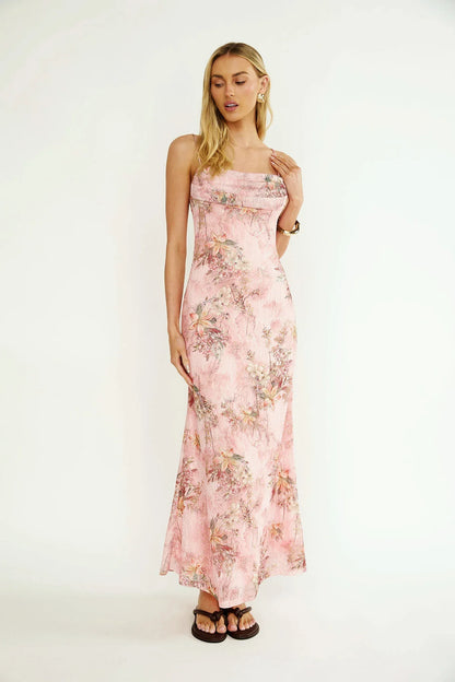 Pari Maxi Dress Pink - 64531 - G13