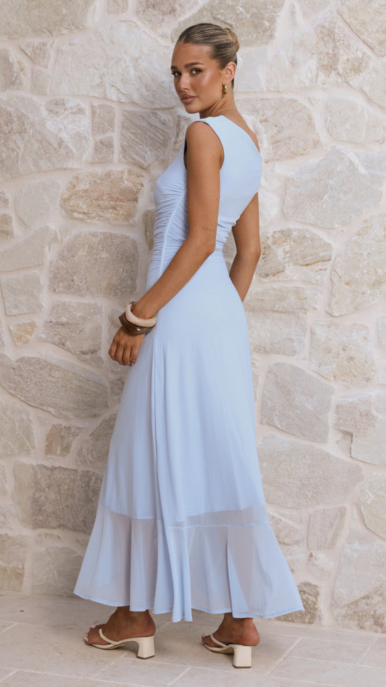 Yasmin Maxi Dress Blue - 6458