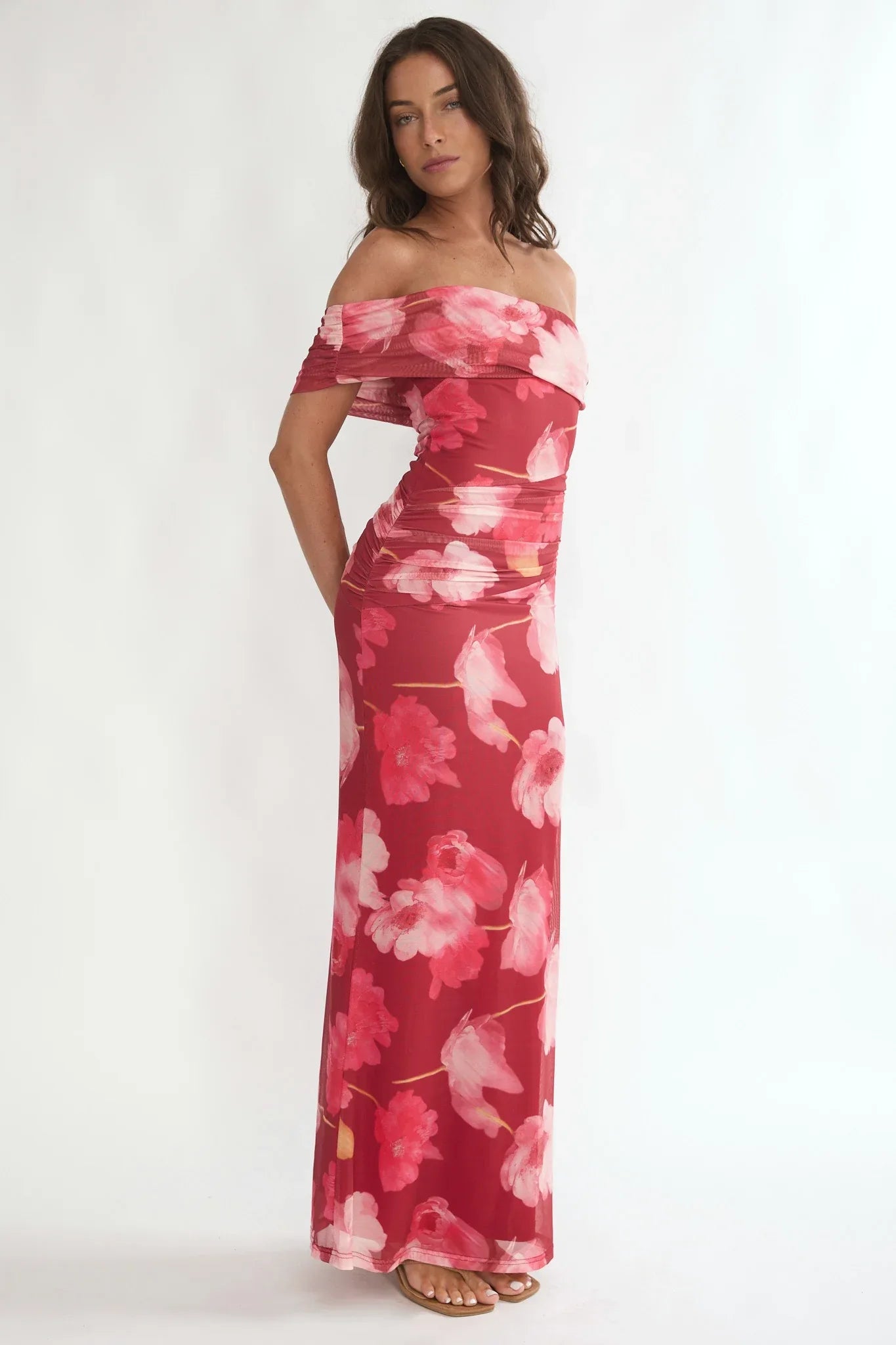 Miranda Maxi Dress Wine - 64793 - G13