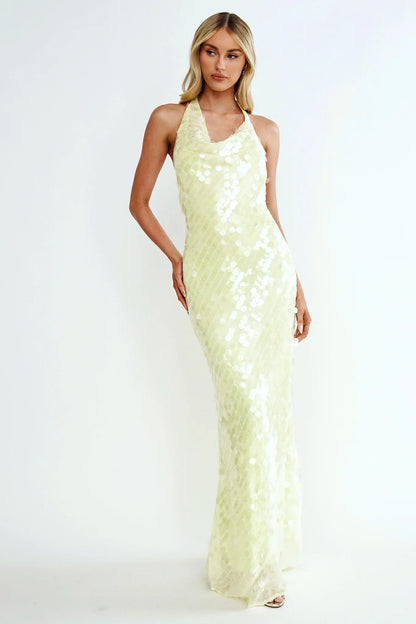 Peyton Maxi Dress Butter - 64859 - G13