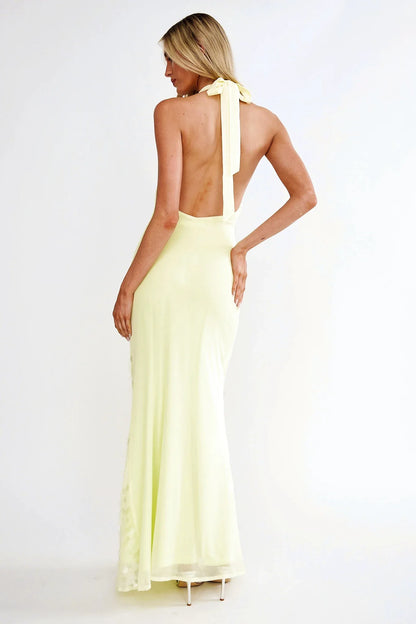 Peyton Maxi Dress Butter - 64859 - G13