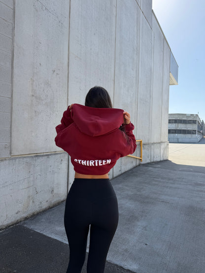 Vol.8 Crop Jacket - Red