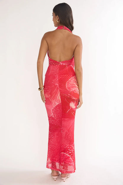 Kelly Maxi Dress Red - 64979 - G13