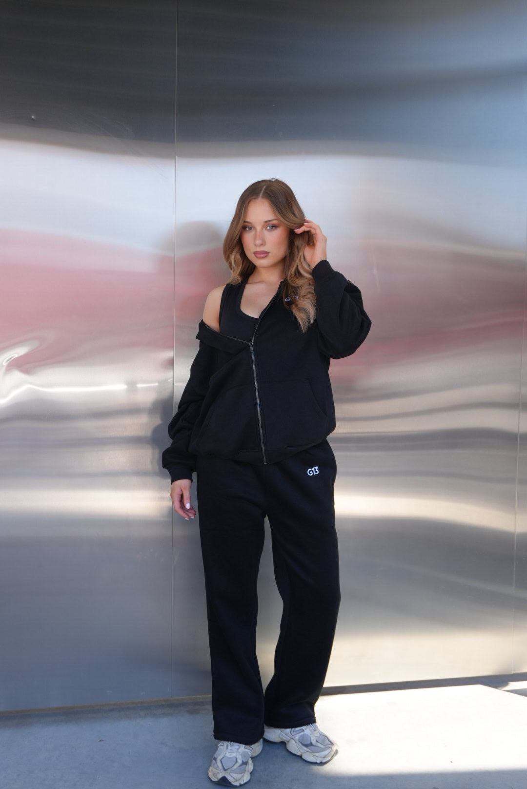 G13 Full Zip Jacket Black - G125