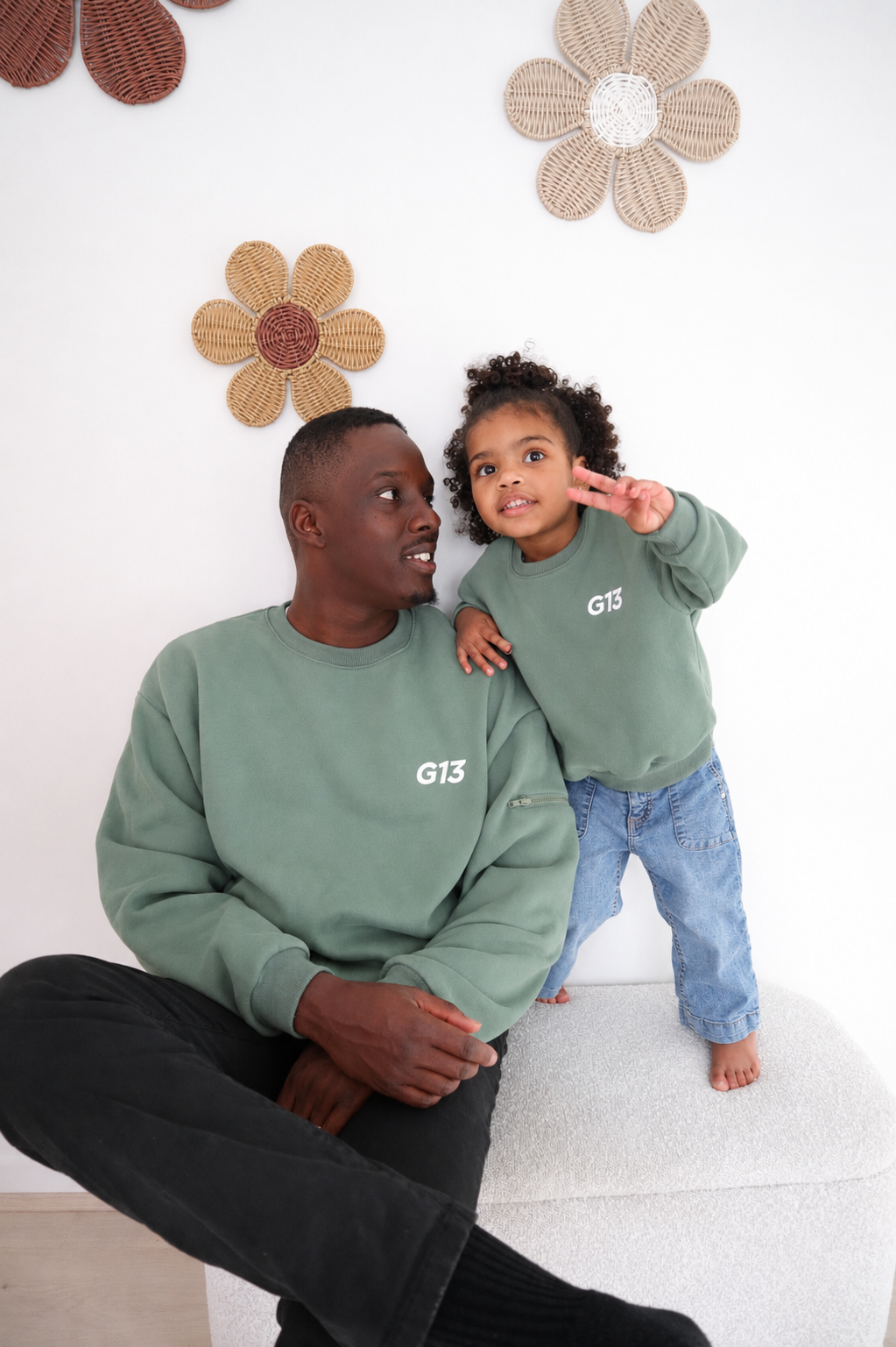 Unisex Crew Khaki
