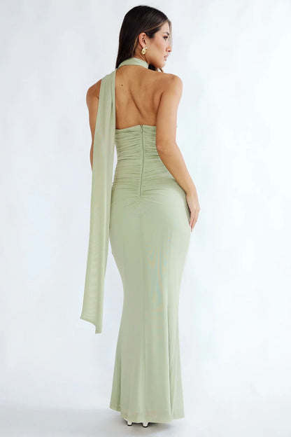 Ava Maxi Dress Sage - 64954 - G13