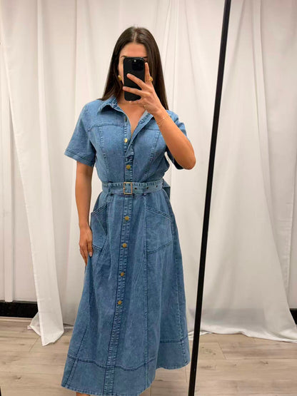 Shantelle Denim Dress - DL38