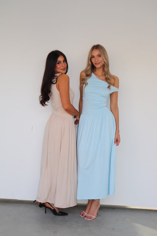 Saskia Maxi Dress Baby Blue - 1009
