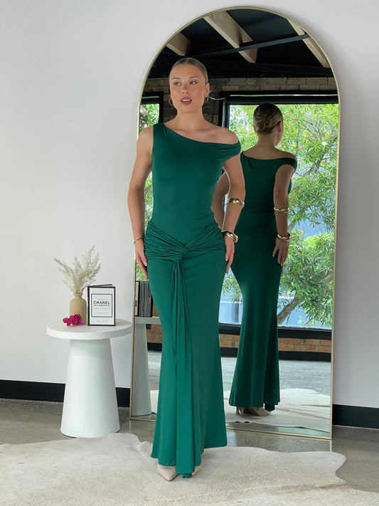 Pia Maxi Dress Green - 130262 - G13