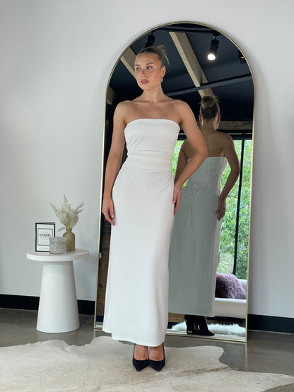 Cristina Maxi Dress White - 130484