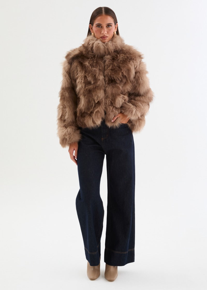 Fluffy Jacket - 0104